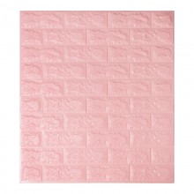 Самоклейка декоративна 3D панель Sticker Wall під рожеву цеглу 700x770x7мм (Os-BG04) Самоклейка декоративна 3D панель Sticker Wall під рожеву цеглу 700x770x7мм (Os-BG04)