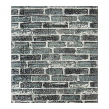 Самоклейка декоративна 3D панель Sticker Wall під сіру катеринославську цеглу 700x770x7мм (Os-CZ-03-5) Самоклейка декоративна 3D панель Sticker Wall під сіру катеринославську цеглу 700x770x7мм (Os-CZ-03-5)