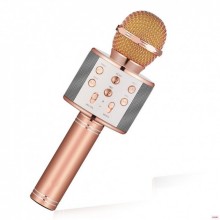 Беспроводной микрофон караоке UTM WS858 Pink