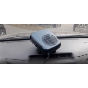 Автомобильный керамический обогреватель салона от прикуривателя 12 В , воздушный отопитель , чёрный.