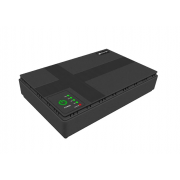 Мини UPS , источник бесперебойного питания для роутера , GPON , 10400 мАч с переходниками и блоком питания от 220 V