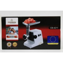 Электромясорубка Crownberg CB-4211 2500ВТ Белая , с реверсом . Электромясорубка Crownberg CB-4211 2500ВТ Белая , с реверсом .